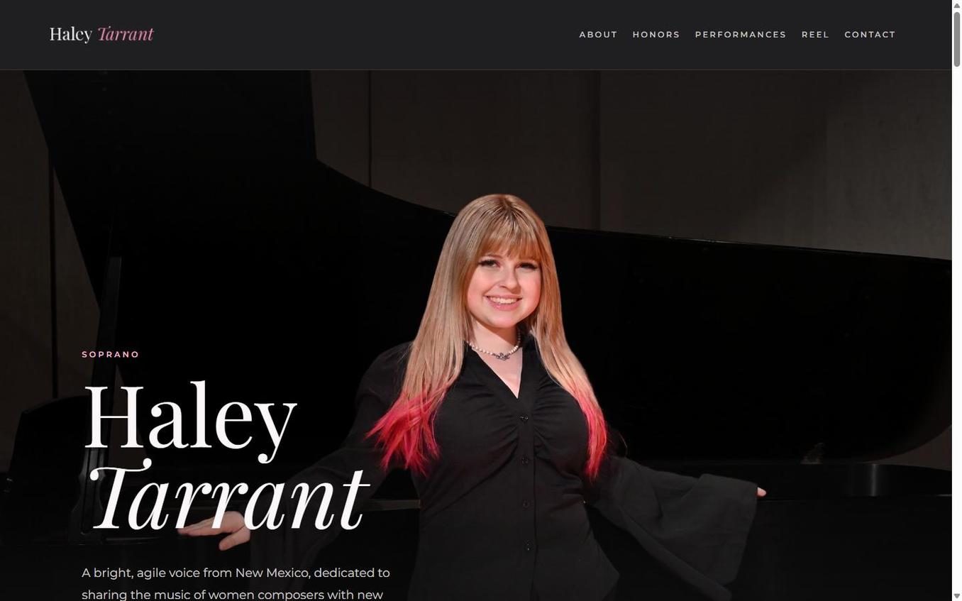 Haley Tarrant soprano website